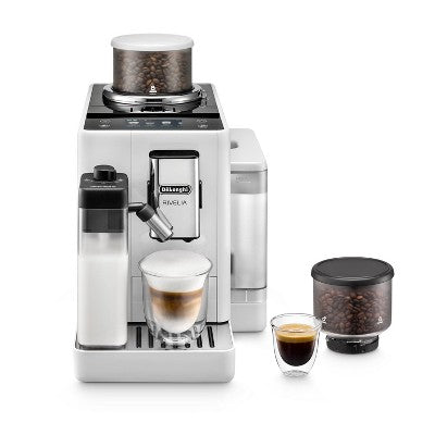Automatic Coffee and Espresso Maker with Bean Switching
