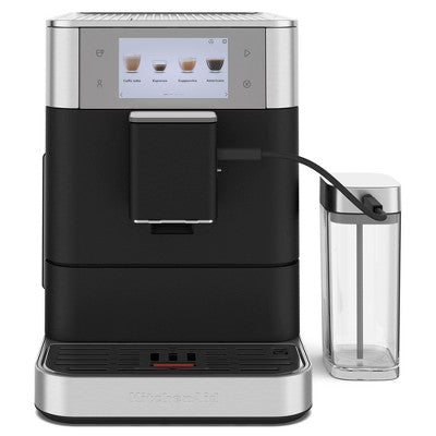 Automatic Espresso Maker with Milk System, Dark Finish