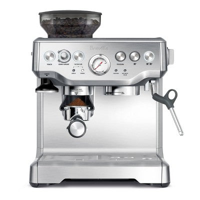 All-in-One Espresso Station with Grinder and Steam Wand