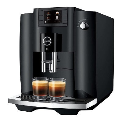 Automatic Espresso Maker with Simple Cappuccino Option, Black