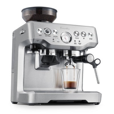 All-in-One Espresso Station with Grinder and Steam Wand