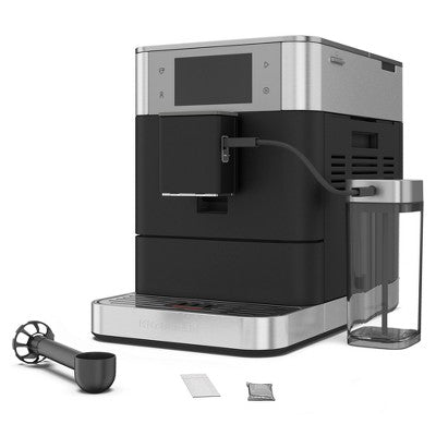 Automatic Espresso Maker with Milk System, Dark Finish