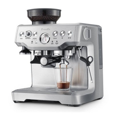 All-in-One Espresso Station with Grinder and Steam Wand