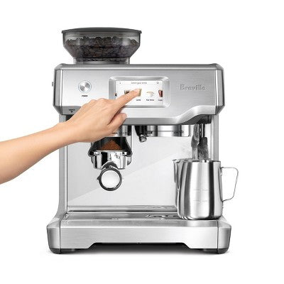 Touchscreen Espresso Maker with Grinder and 2.0 L Tank