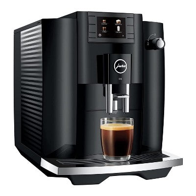 Automatic Espresso Maker with Simple Cappuccino Option, Black